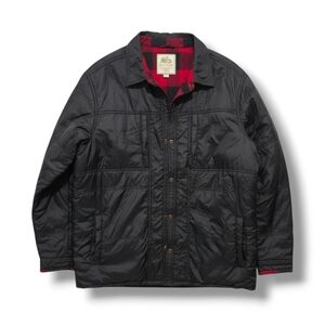 Sports Afield men's black red flannel Quilted Jacket - xl